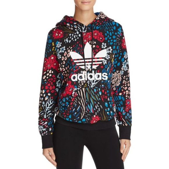 adidas flower hoodie